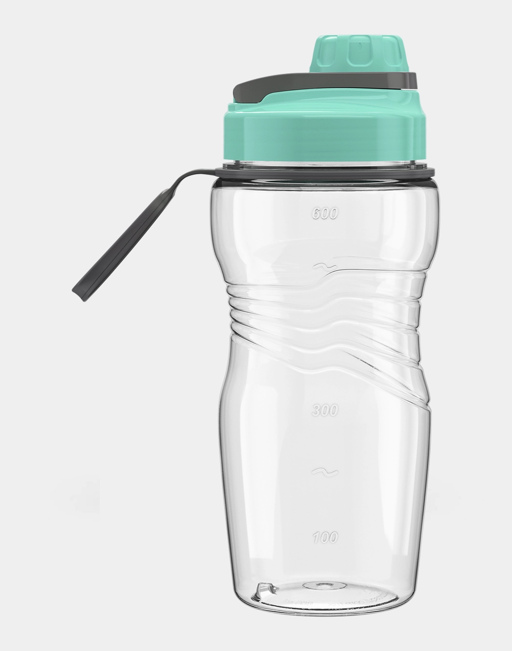 Botella Aqua de Plástico 650 ml con Mezclador