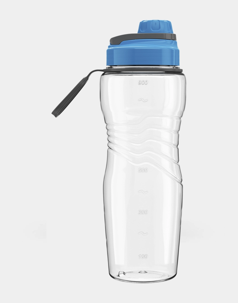 Botella Aqua de Plástico 950 ml con Mezclador