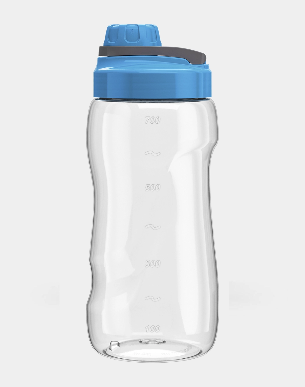 Botella Shaker de Plástico Splash 750ml con Mezclador