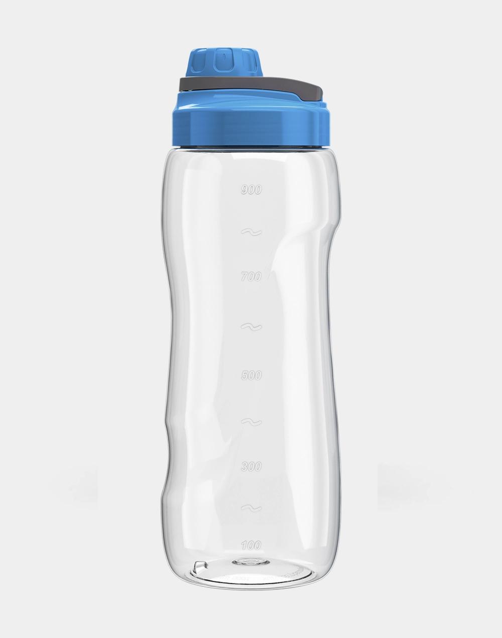 Botella Shaker de Plástico Splash 1 Litro con Mezclador