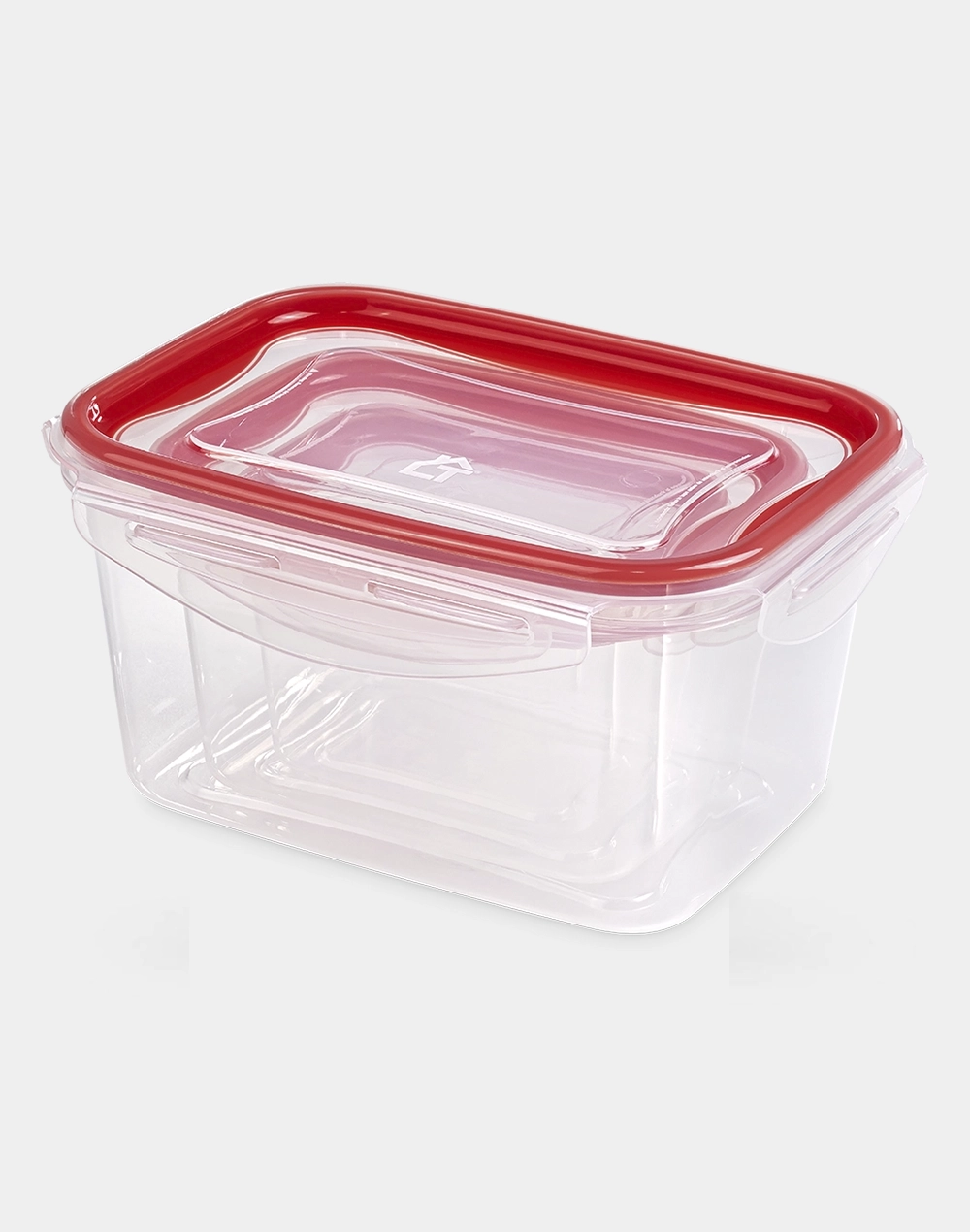 Contenedor Hermético de Plástico 570ml con Broches