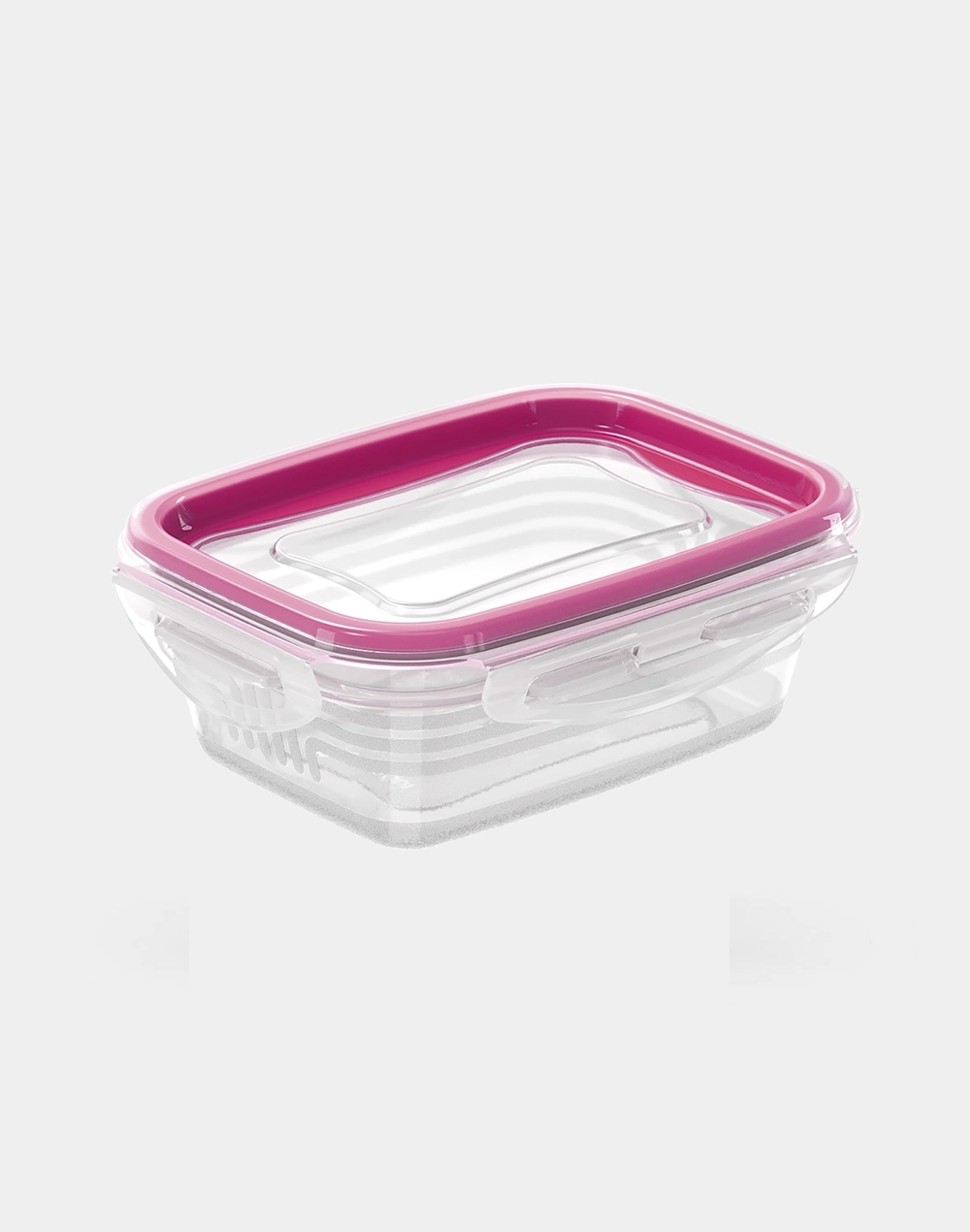 Mini Contenedor Hermético Bi-Color Rectangular de 270 ml