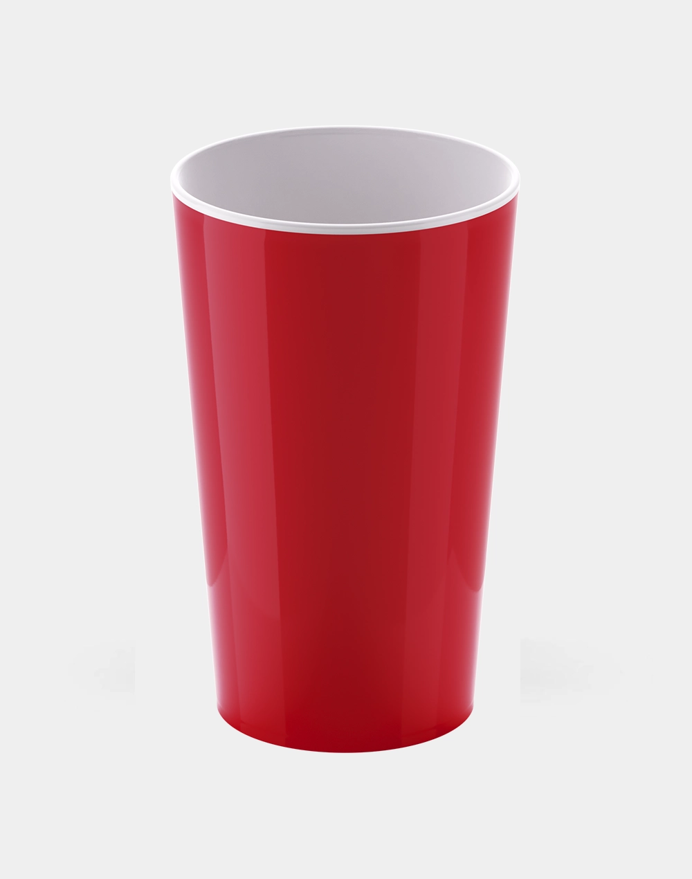Vaso Grande Bi-Color de Plástico de 750 ml