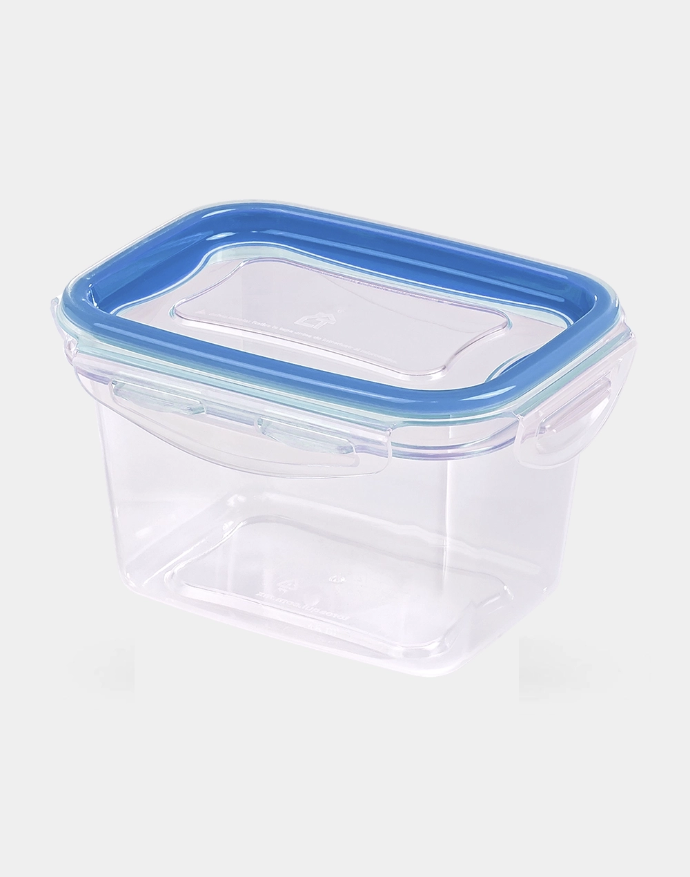 Contenedor Hermético de Plástico de 1.25 Litros con Broches Anti-Fugas