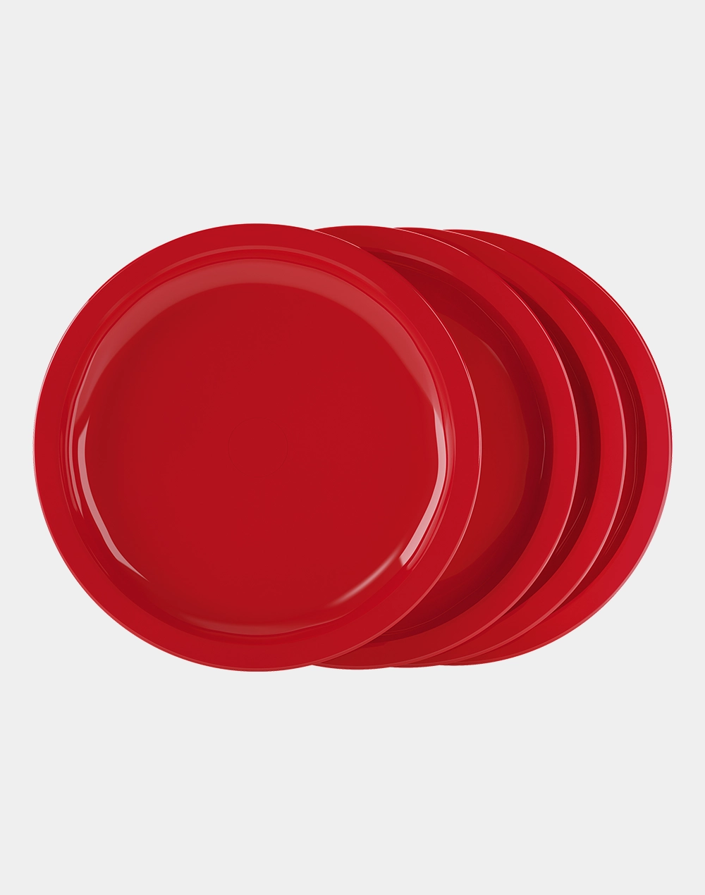 Plato Taquero de Plástico para Fiestas y Reuniones