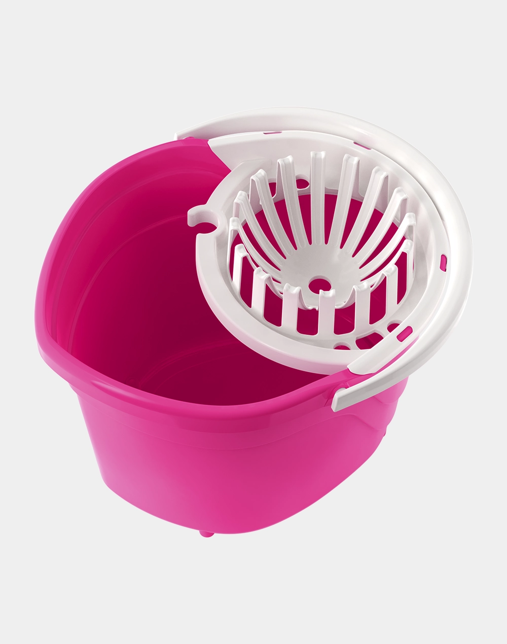 Cubeta con Exprimidor 360 Giratoria de 14 Litros
